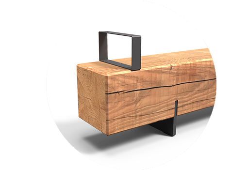 Productrender Pure armrest Grijsen