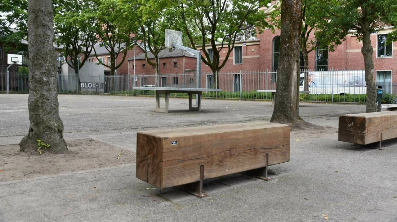 Buitenbank Pure Eco enkelzits 1500