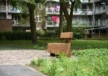 Buitenbank Pure Eco douglas met rugleuning 1500 1