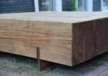 Buitenbank Pure Eco Douglas poef 1500 5