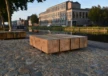 Buitenbank Pure Eco poef 1500