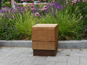 Buitenbank Pure Eco poef 350