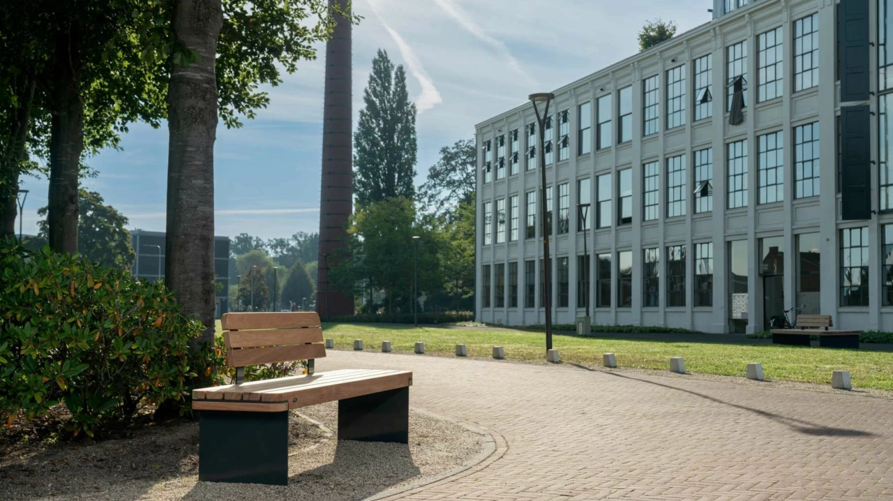 Parkbank Rondure Einzelsitz mit Rückenlehne 4