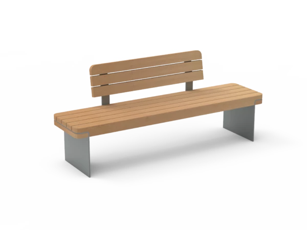 Rondure Einzelsitz mit Rückenlehne Produktrender