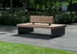 Buitenbank Rondure dubbelzits met rugleuning 6