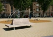 Rendering Tail (kleine Rückenlehne) Parkbänke Grijsen