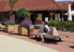 Rendering Tail (kleine Rückenlehne) Parkbänke Grijsen