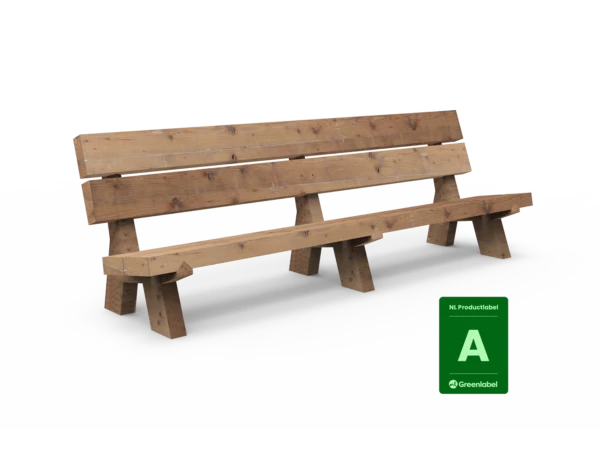 Vista enkelzits met rugleuning label A
