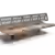 Rendering Wenters Doppelsitz mit Rückenlehne (Holz/Stahl) Parkbänke Grijsen