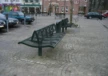 Buitenbank Wenters dubbelzits met rugleuning staal