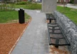 Buitenbank Wenters enkelzits staal