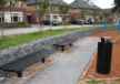 Buitenbank Wenters enkelzits staal