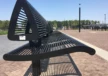 Product reference photo Wenters with backrest steel Grijsen outdoor benches