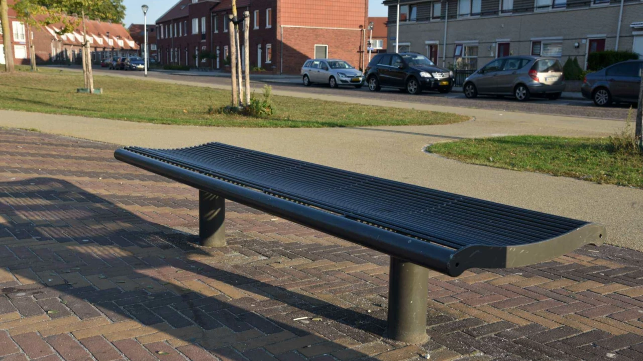 Buitenbank Wenters enkelzits staal