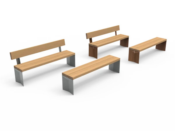 Buitenbanken serie Quadrat