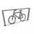 Rendering Cubic Doppel XL mit Fahrradlogo Fahrradbügel Grijsen