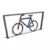 Rendering Cubic Doppel XL mit Fahrradlogo Fahrradbügel Grijsen