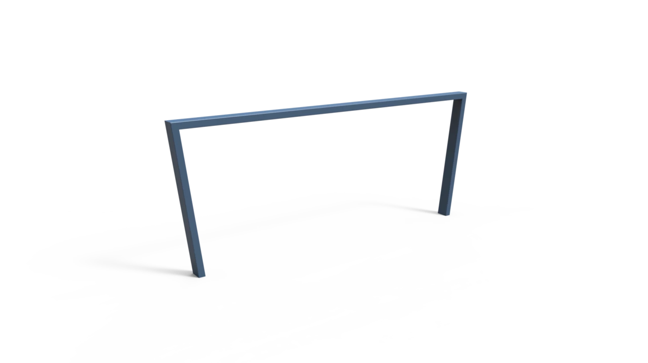 Rendering Cubic Doppel XL Fahrradbügel Grijsen