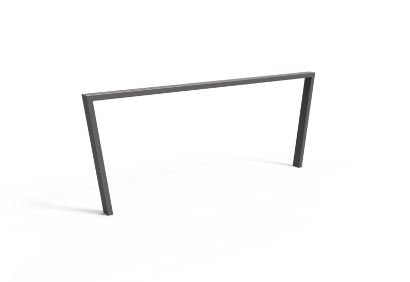 Rendering Cubic Doppel XL Fahrradbügel Grijsen