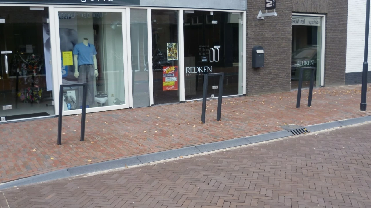 Fietsbeugel Cubic Enkel voor de openbare ruimte