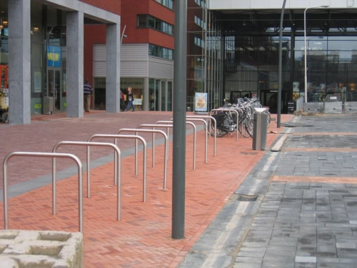 Nietje Doppel Fahrradbügel Grijsen