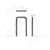 Nietje single dimensional drawing