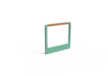 Rendering Retro Fahrradbügel Grijsen