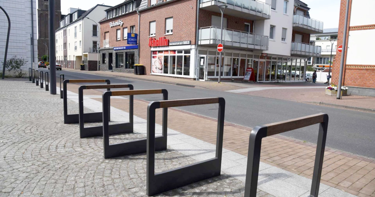 Retro Fahrradbügel Grijsen