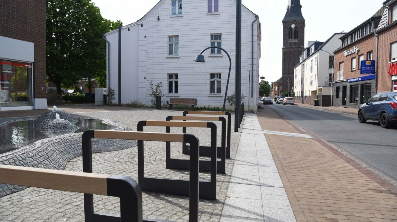 Retro Fahrradbügel Grijsen