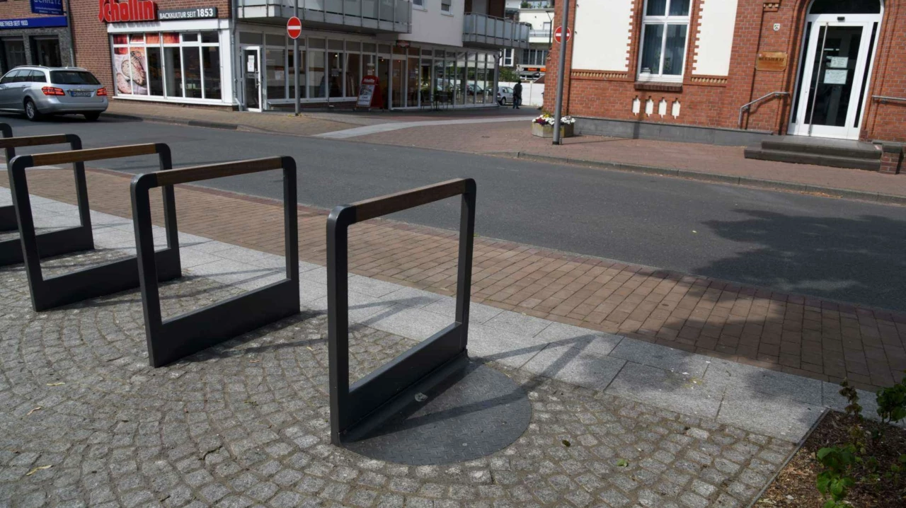 Retro Fahrradbügel Grijsen