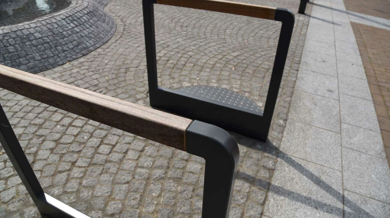 Retro Fahrradbügel Grijsen