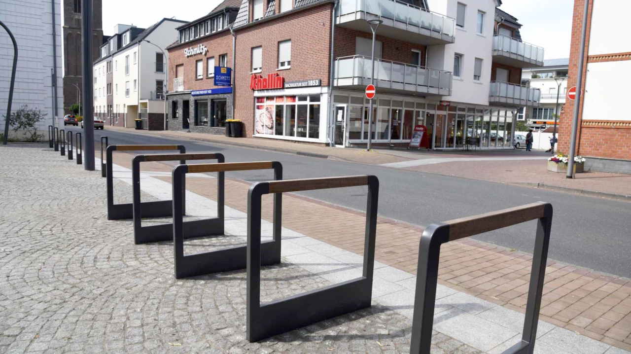 Retro Fahrradbügel Grijsen