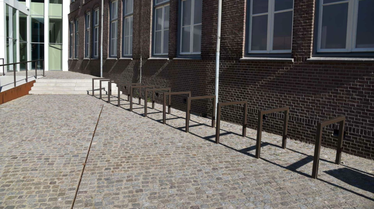 Fietsbeugel Square Dubbel voor de openbare ruimte