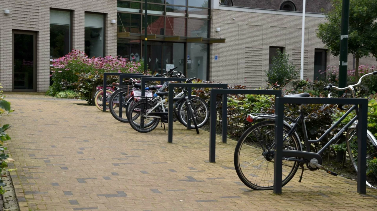 Fietsbeugels Square dubbel voor de openbare ruimte 2