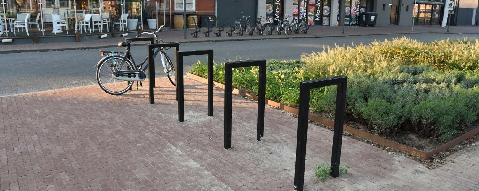 Fietsbeugel Square Enkel voor de openbare ruimte