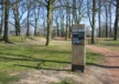 Informatiezuil Houten zuil openbare ruimte