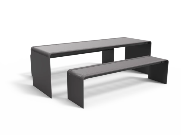 Rendering Bend Picknickset (Stahl) Picknicksets Grijsen
