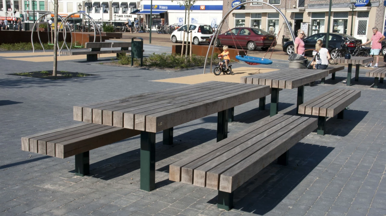 Picknickset Plane voor de openbare ruimte