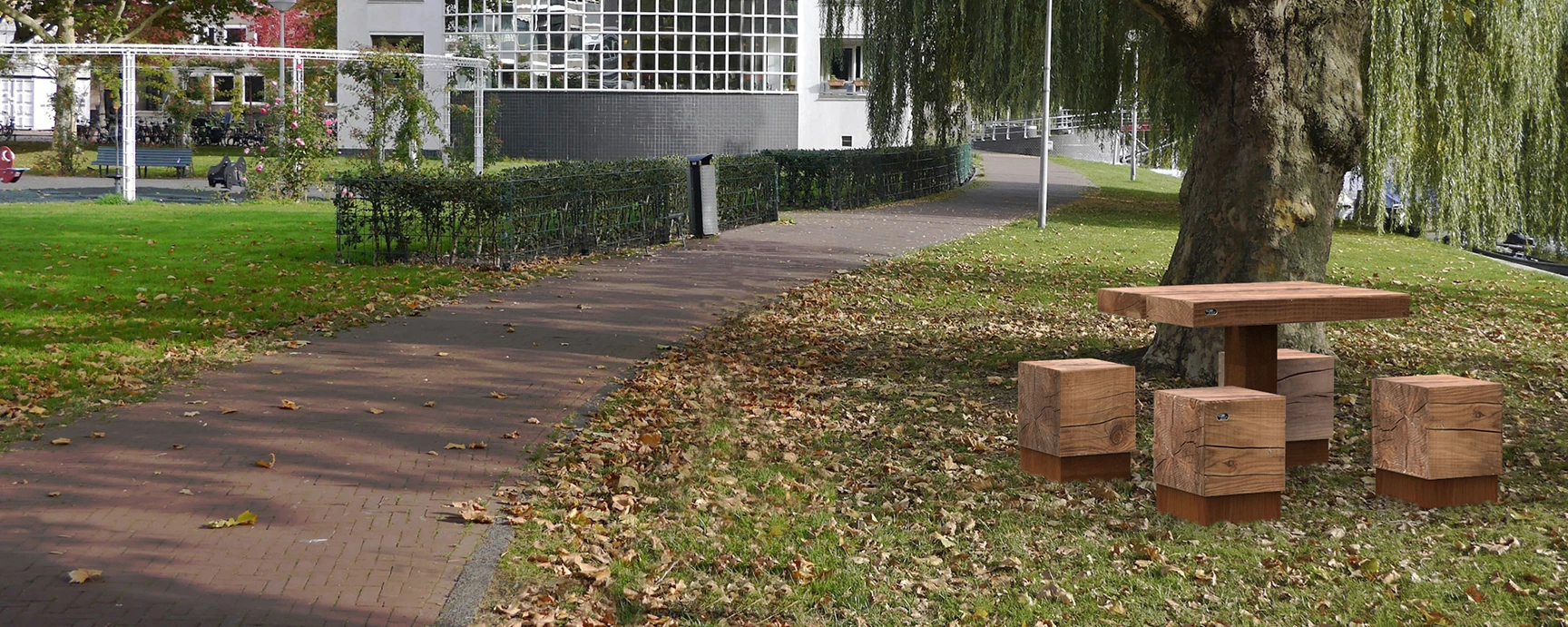 Picknickset Pure Eco I voor de openbare ruimte