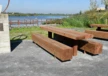 Picknickset Pure II Douglasie Cortenstahl