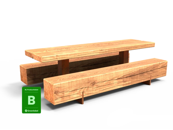Productrender Pure Eco picknickset II Picknicksets NL Greenlabel Grijsen Label B