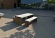 Picknickset Quadrat Eco openbare ruimte