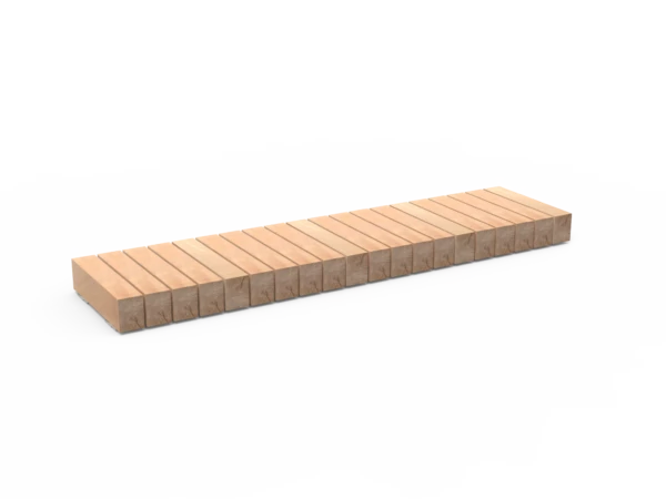 Rendering Plane Bankauflage (quere Latten)