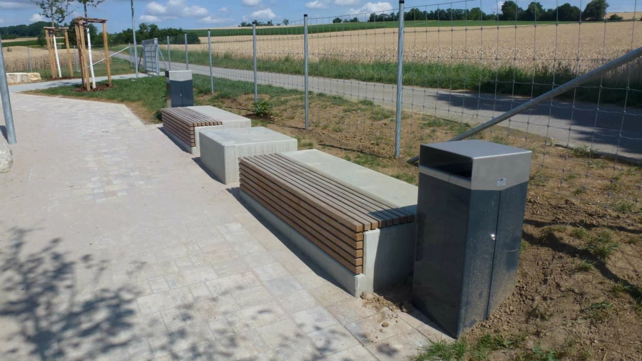 Bietigheim Bissingen lounge Quadrat afvalbak 1