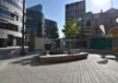 Schadowplatz Düsseldorf triangular tree bench