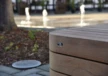 Parkbank Plane Solid Doppelsitz mit Rückenlehne Sondermodell Marktplatz Fröndenberg