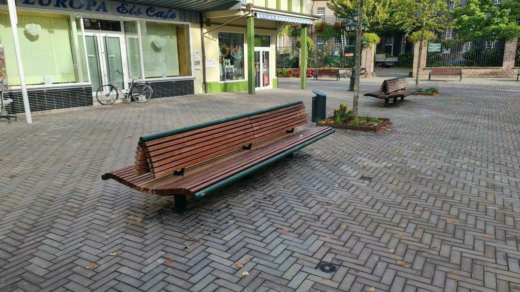 Wenters Sonderlänge Kevelaer Holz mit Rückenlehne 2
