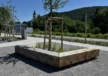 Baumbänke Pure Sondermodell Dorfplatz Stahringen