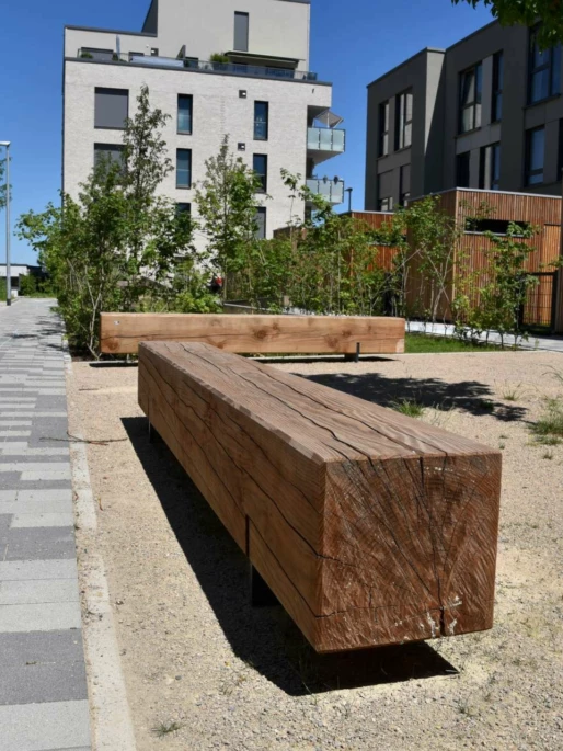 Gundlachbau Hannover Listholz Bänke Pure Thermodouglasie