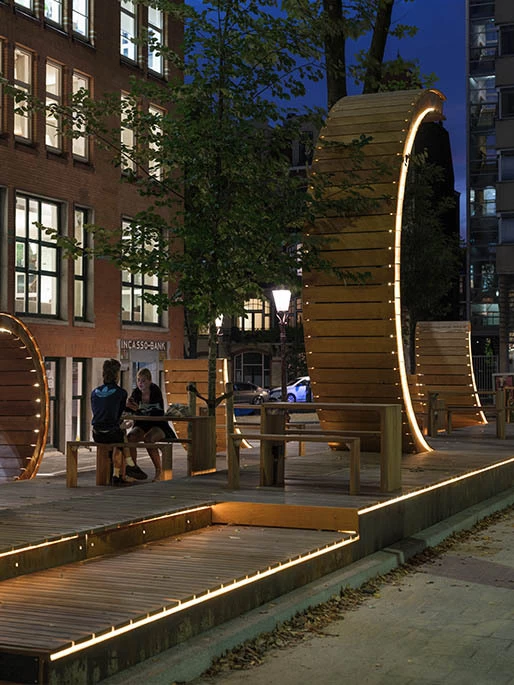 LED Peel Plaza Capital C Amsterdam Grijsen